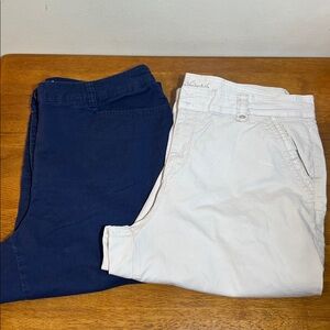 Gloria Vanderbilt & karen Scott capris pants size 12